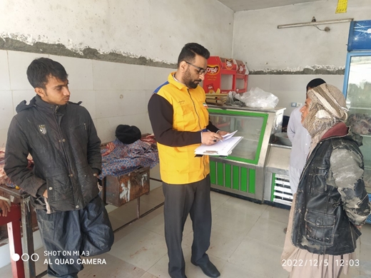 نظارت و بازدید دامپزشکی از مراکز تولید، توزیع و عرضه فرآورده‌ خام دامی در شهرستان زهک